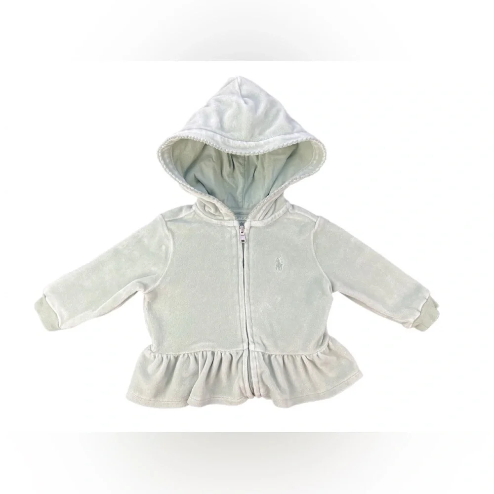 RALPH LAUREN Velour Hoodie- 6M